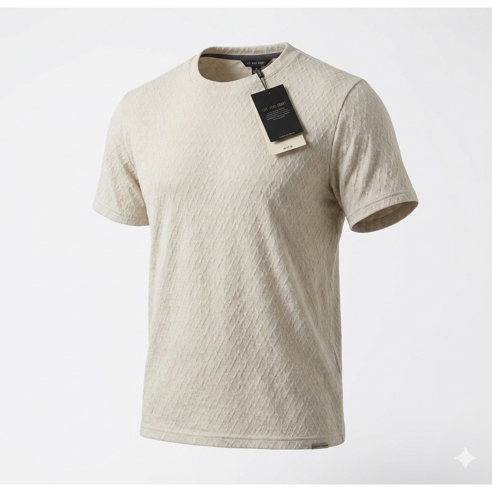 Jackson Reed New JR15SK205D Men's Coastal Sand Pullover Dress Shirt. Size L